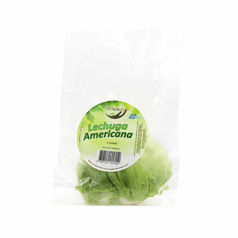 Lechuga Americana Ecologic x un