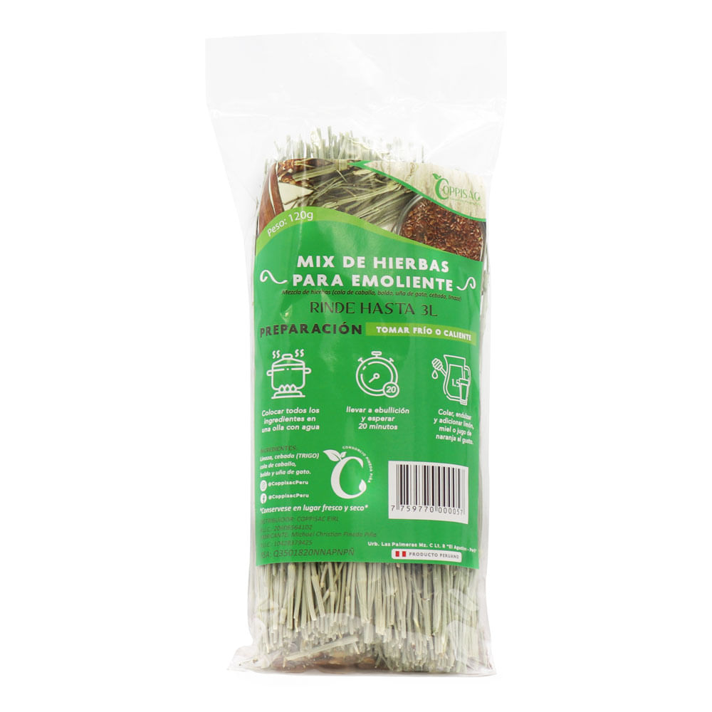 Mix de Hierbas para Emoliente Coppisac 120g