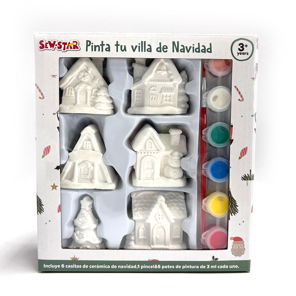 Pinta tu Villa de Navidad Sew Star