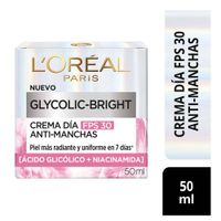 Crema Anti-Manchas de Día Glycolic-Bright FPS30 50ml
