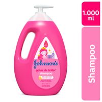 Shampoo para Bebé Johnson's Baby Gotas de Brillo 1L