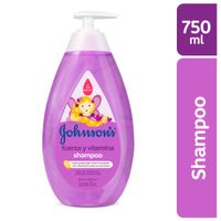 Shampoo para Bebé Johnson's Baby Fuerza y Vitamina 750ml