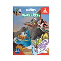 Libro de Actividades Pinta y Pega con Mickey