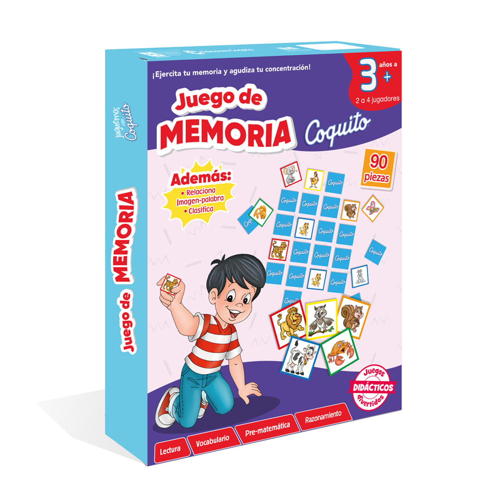 Libro Coquito Juego De Memoria