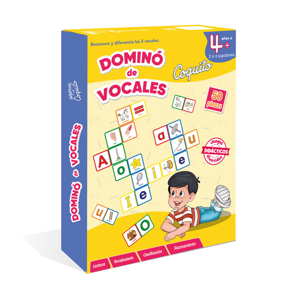 Libro Coquito Domino de Vocales