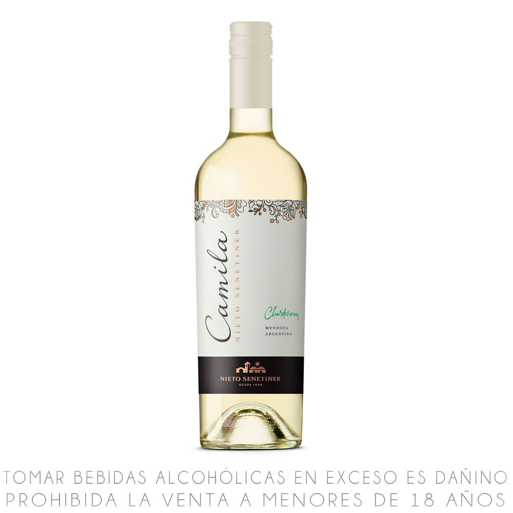 Vino Tinto Chardonnay Camila Botella 750ml