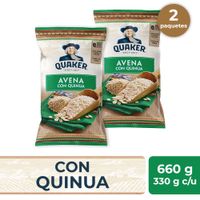 Twopack Avena Quaker con Quinua 330g