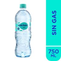 Agua de Mesa Sin Gas San Luis Botella 750ml