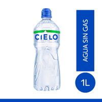 Agua Sin Gas Cielo Botella 1L