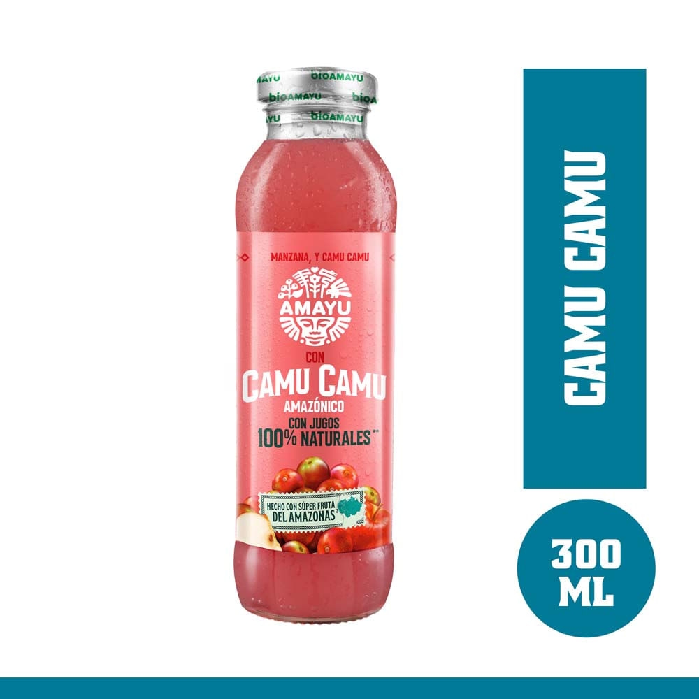 Jugo de Manzana y Camu Camu Bio Botella 300ml