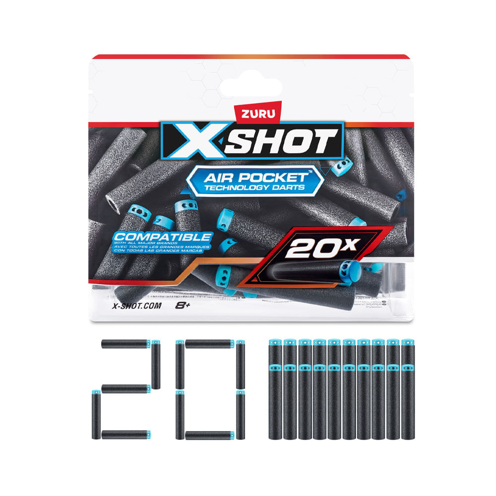 Pack x20 Dardos x-Shot