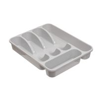 Organizador de Cubierto Reyplast Fast Plomo