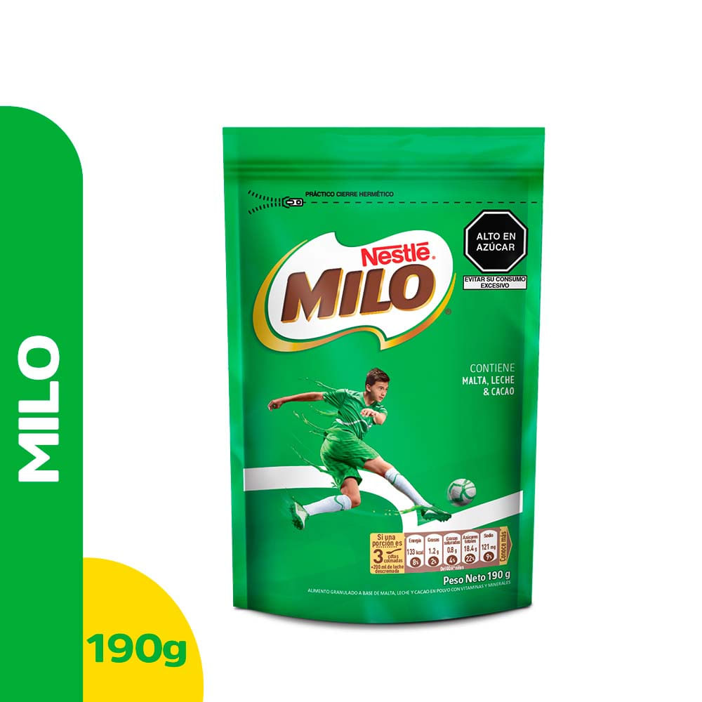 Alimento Granulado Milo Activ-Go 190g