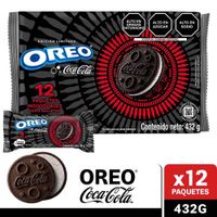Twelvepack Galletas Rellenas Oreo Coca Cola 36g