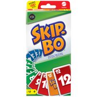Mattel Games Juego de Cartas Skip-Bo
