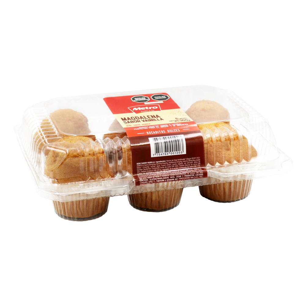 Magdalena Sabor Vainilla Metro 6un