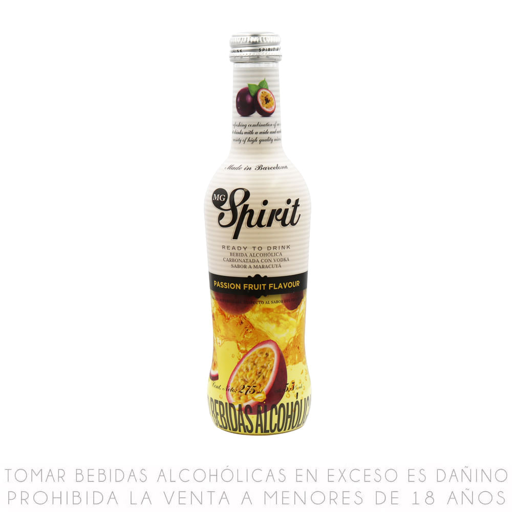 Bebida Ready to Drink MF Spirit Maracuyá Botella 275ml