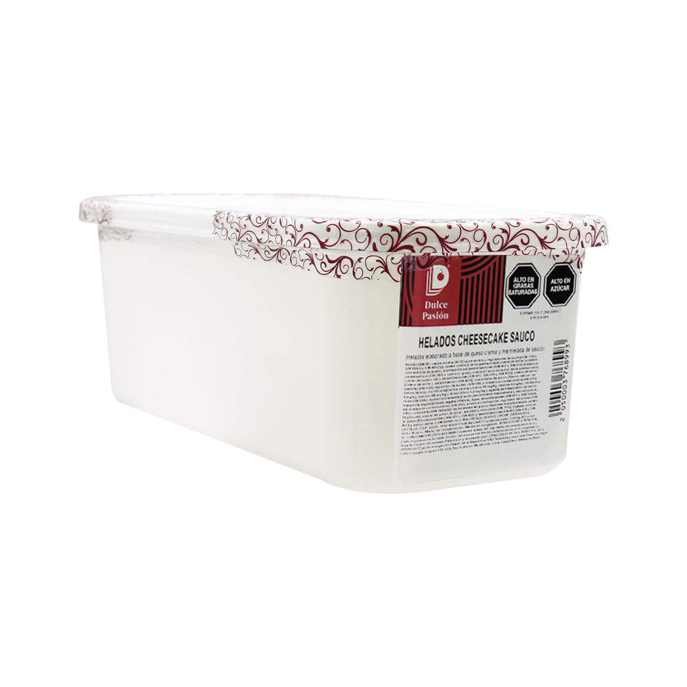 Helado Dulce Pasión Cheesecake de Sauco 5L