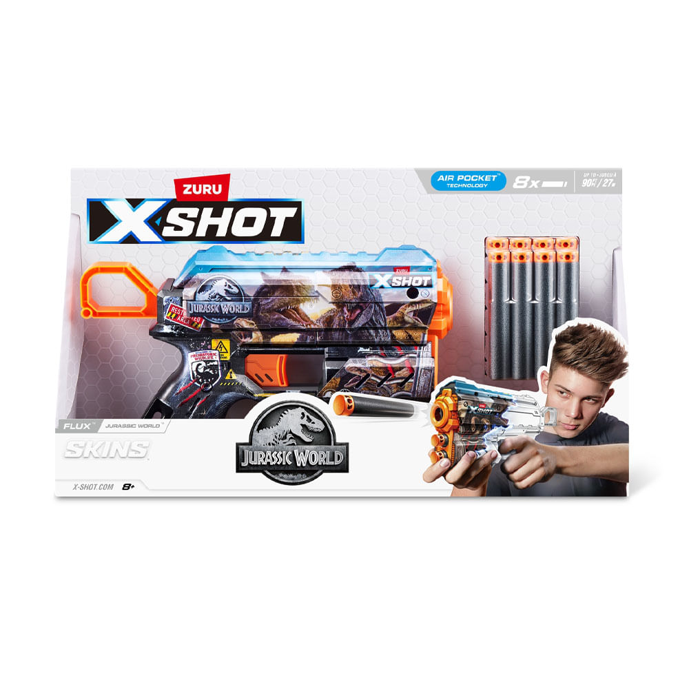 Lanzador Skins Flux Jurassic x-Shot