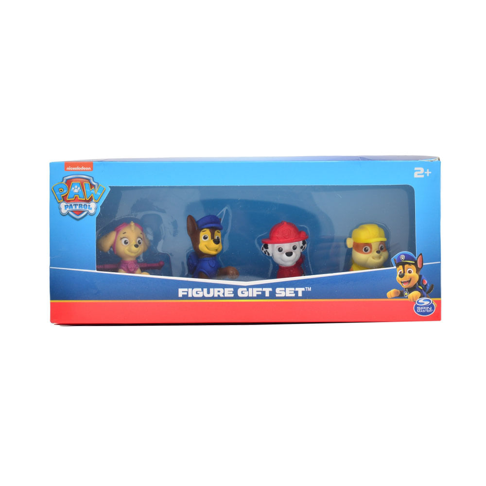 Pack x4 Mini Figuras Paw Patrol