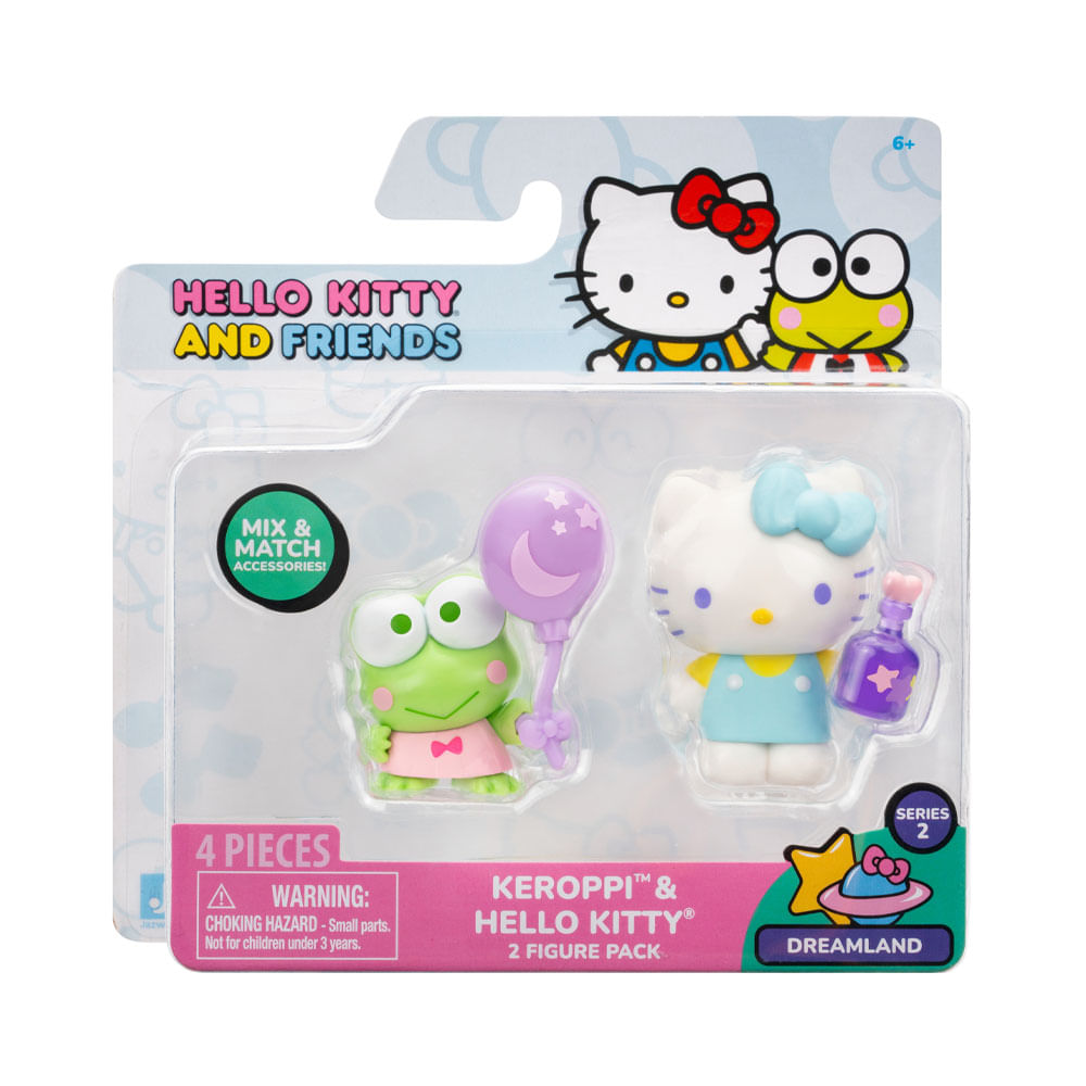Pack x2 Figuras Hello Kitty