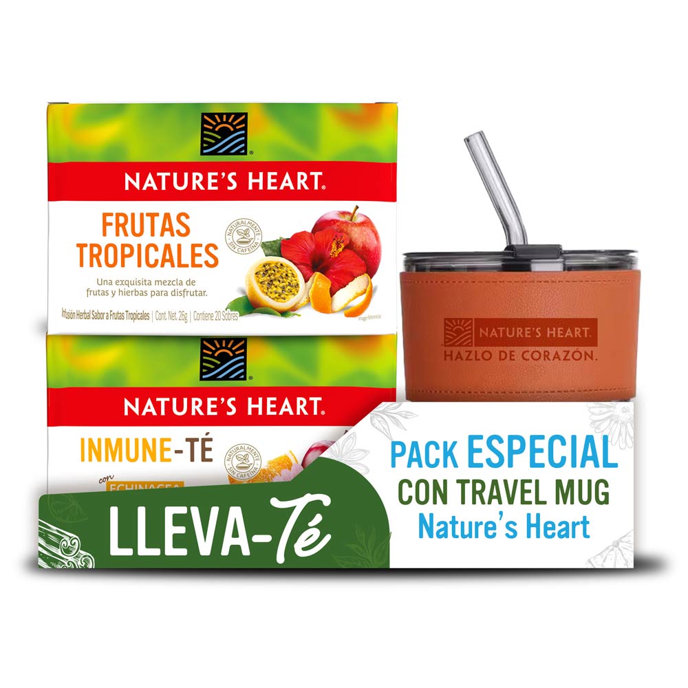 Pack Nature's Heart: Infusiones + Travelmug