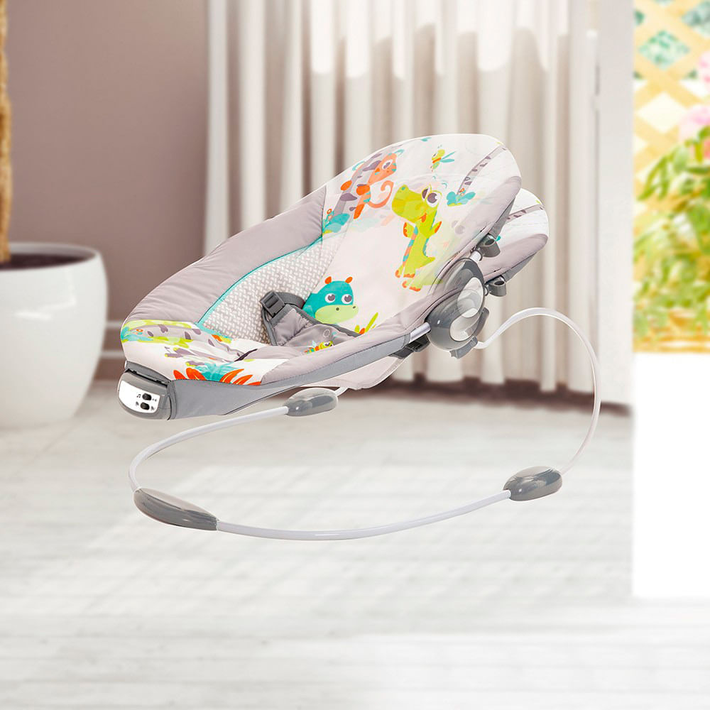 Silla Nido Mecedora Musical Infanti Dinosaurio