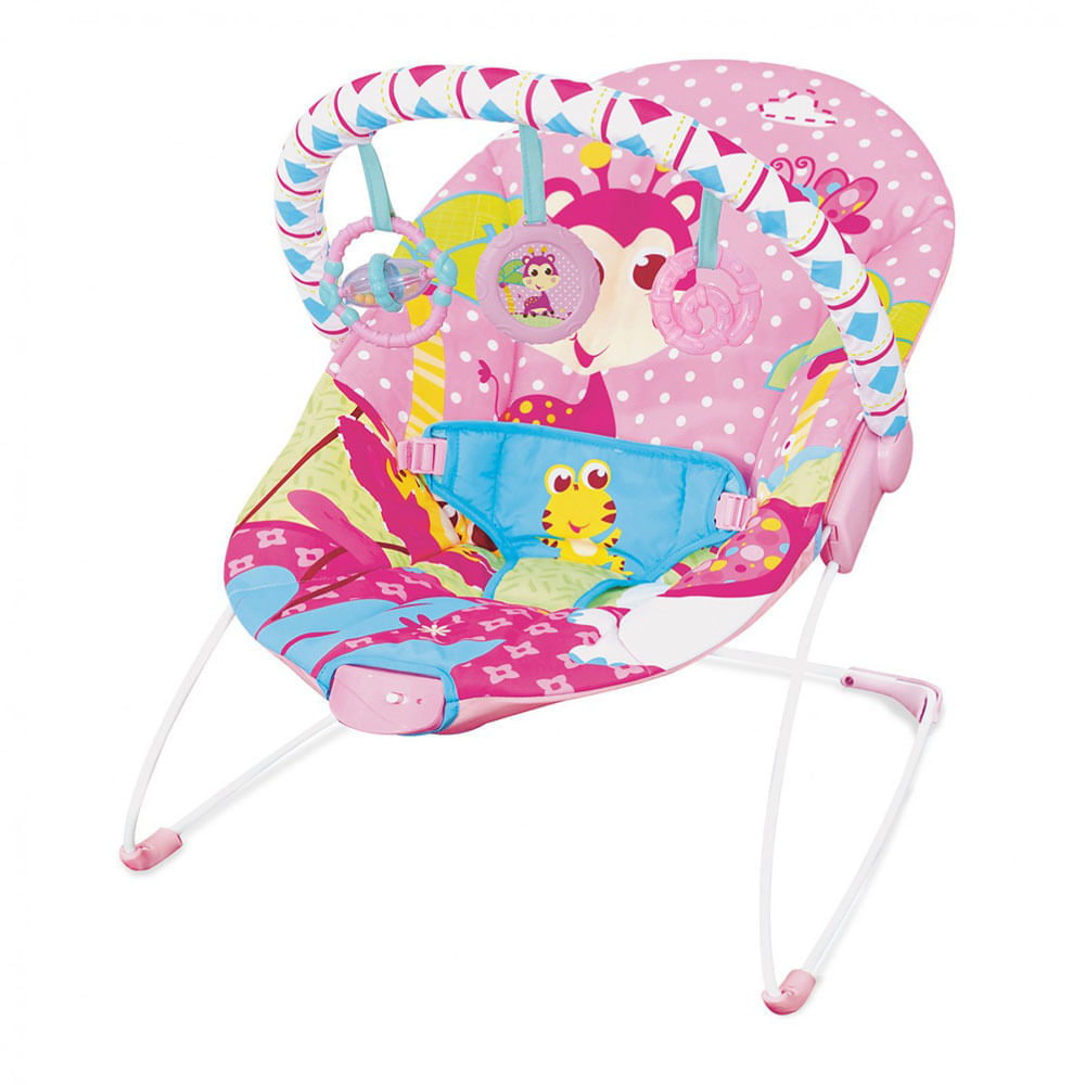 Silla Nido Vibraciones Safari Pink Infanti