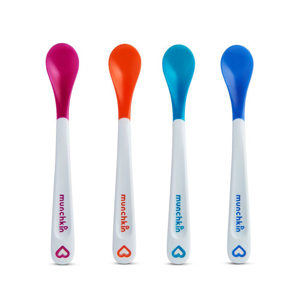 Set 4 Cucharas Munchkin con Sensor de Temperatura