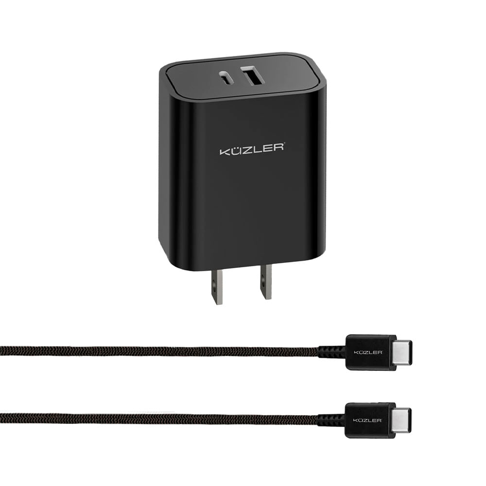Set Cargador Kuzler Pared 20W CA Cable 3A