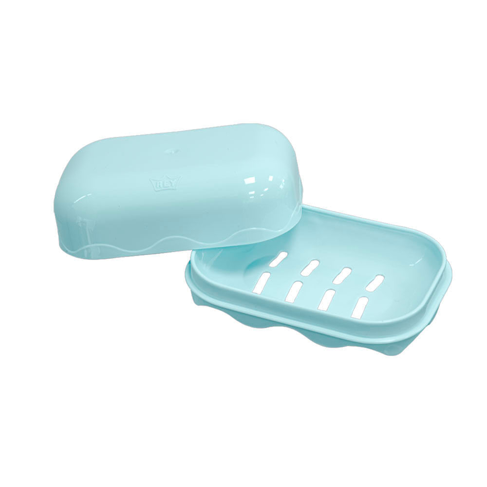 Jabonera con Tapa Reyplast Surtido