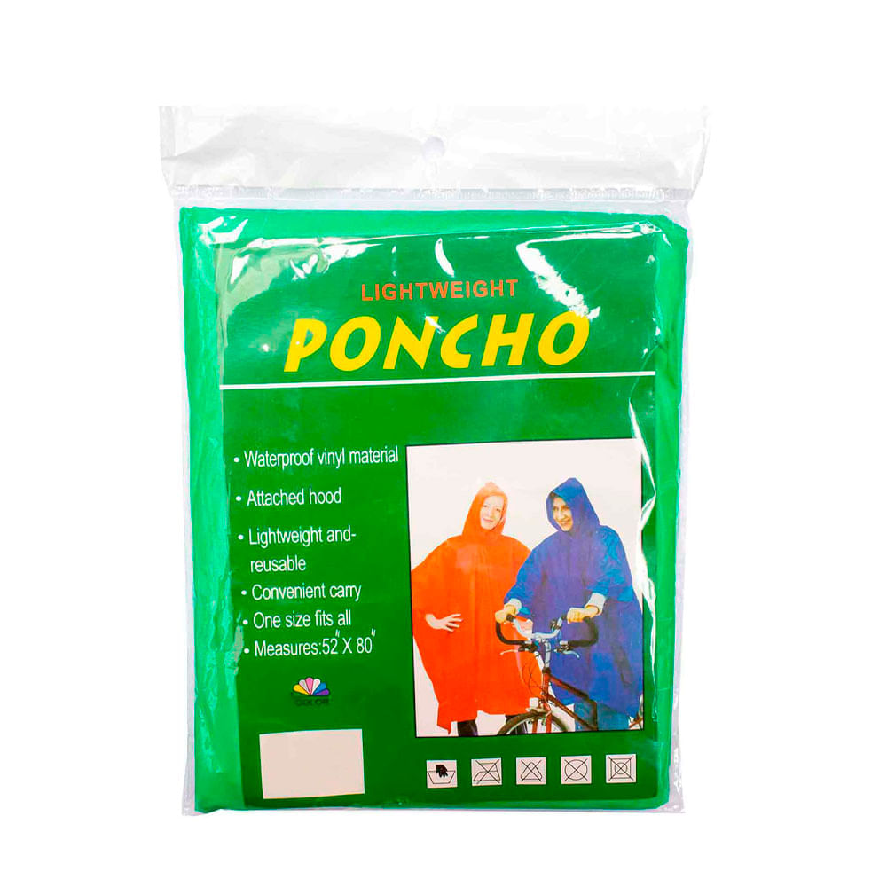 Poncho Impermeable Top Gan Básico Surtido