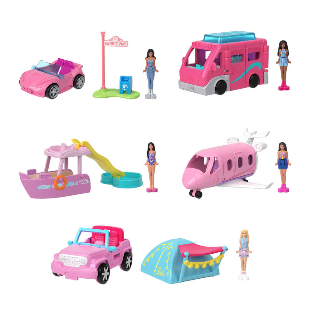Vehículo para Muñecas Mini Barbie Land Surtido