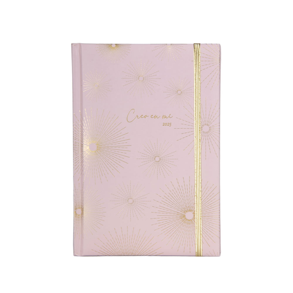 Agenda 2025 Artesco Trdygold Believe con Lapicero Gl32 Dorado