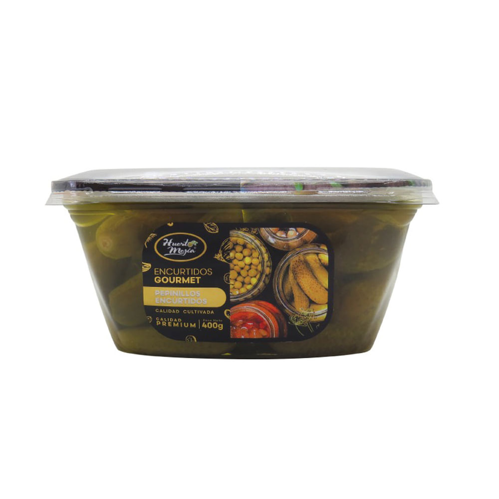 Pepinillos Encurtidos Huerto Mejía 400g