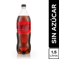 Gaseosa Coca Cola Sin Azúcar Botella 1.5L