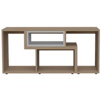 Centro de Entretenimiento Extensible TuHome TV 40"" Beijing Rovere / Blanco