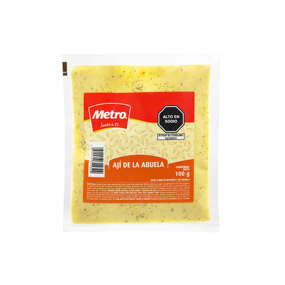 Ají De La Abuela Metro 100g