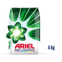 Detergente en Polvo Ariel Pro Cuidado 4kg