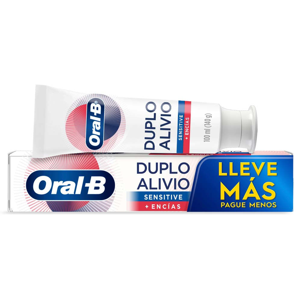 Pasta de Dientes Oral B Duplo Alivio 100ml