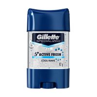 Gel Antitranspirante Gillette Specialized Cool Wave 82g