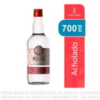 Pisco Acholado Mulita Botella 700ml