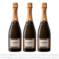 Tripack Espumante Prosecco Riccadonna Seco Botella 750ml