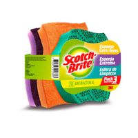 Pack Esponjas Scotch Brite: Cero Rayas + Extrema + Espera de Limpieza