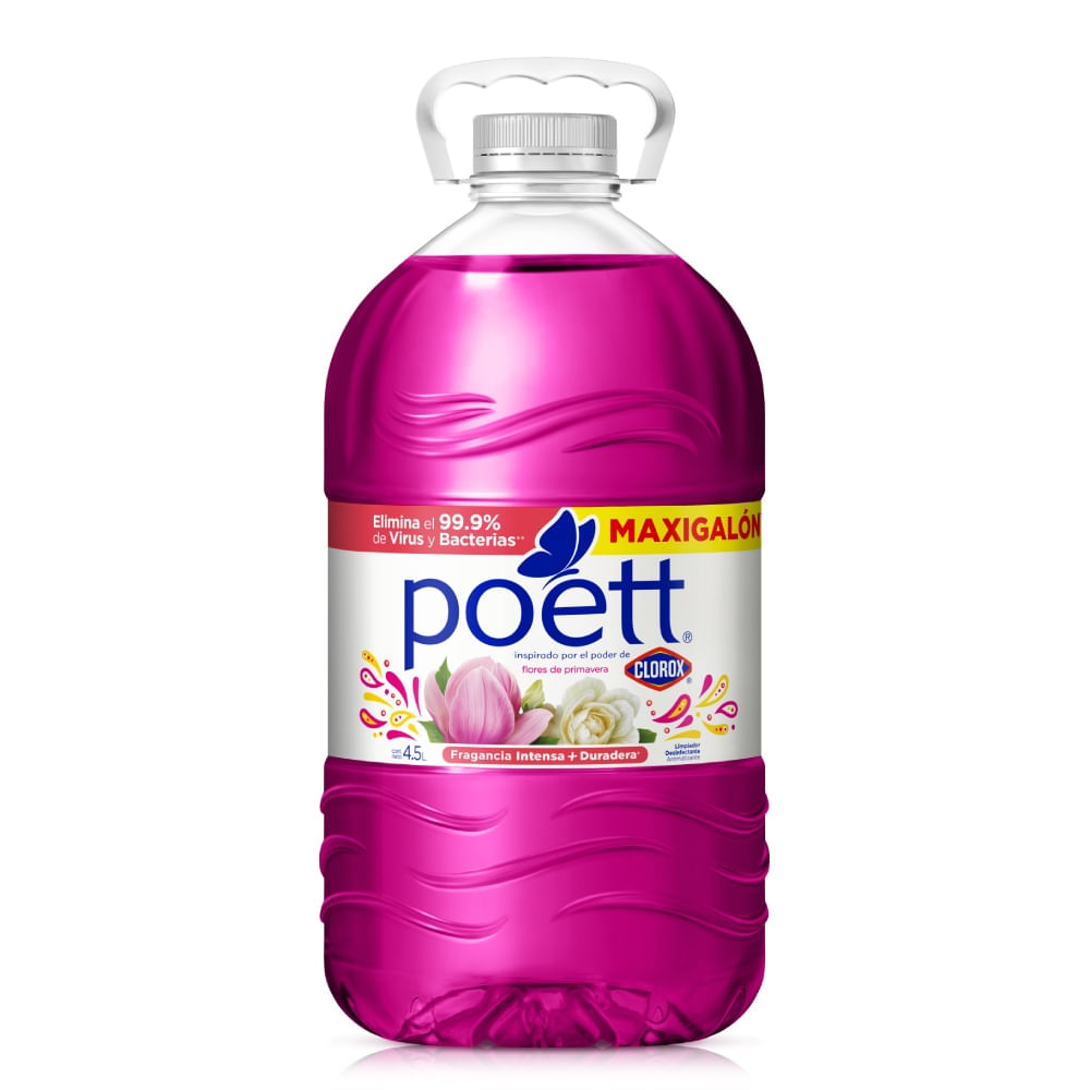 Limpiador Poett Flores de Primavera 4.5L