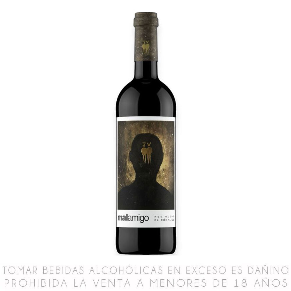 Vino Tinto Blend Malamigo El Cómplice Botella 750ml