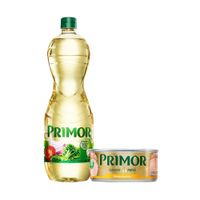Pack Primor: Aceite Vegetal 900ml + Filete de Atún 140g