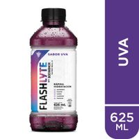 Bebida Rehidratante Flashlyte Uva Botella 625ml