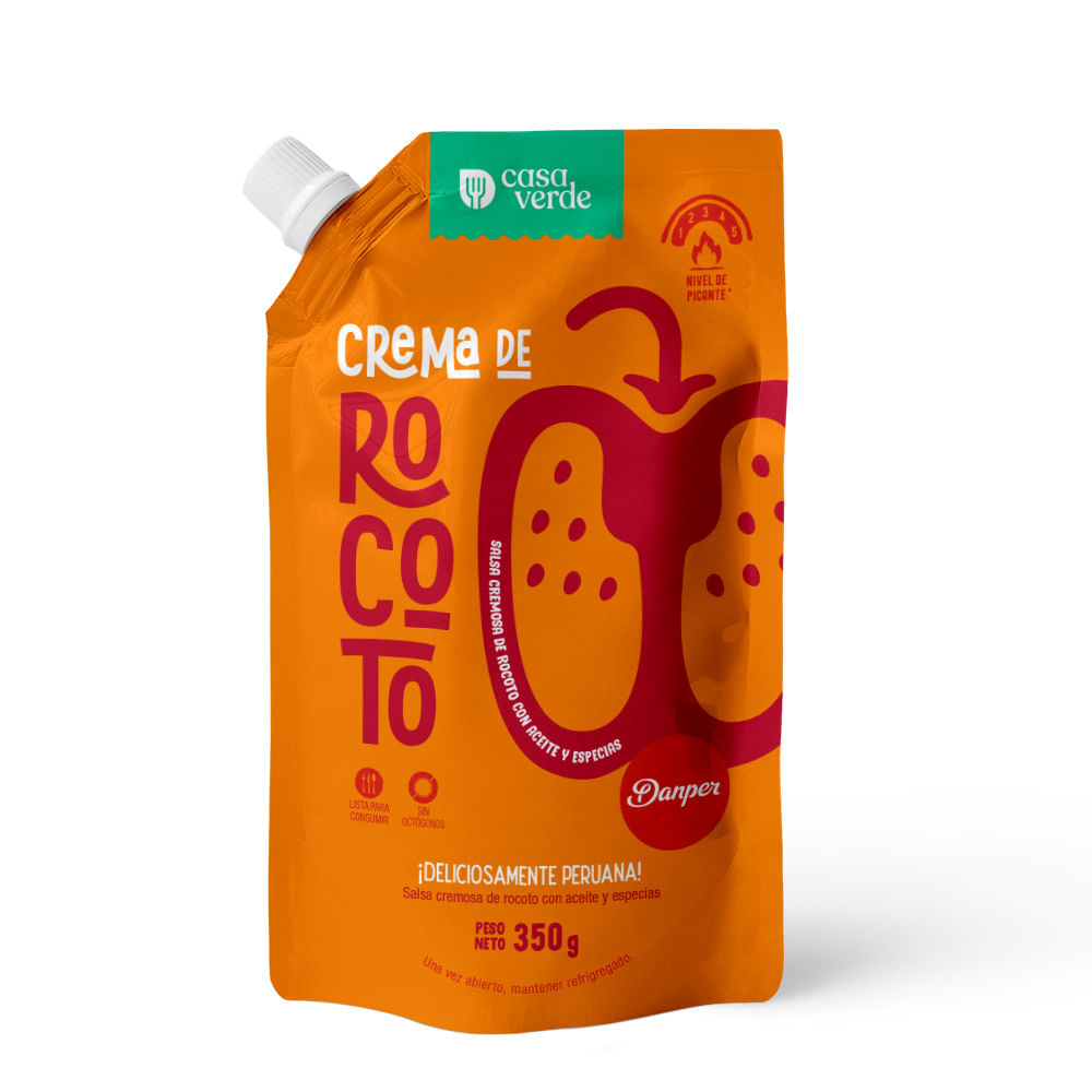 Crema de Rocoto Casa Verde 350g