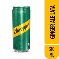 Ginger Ale Schweppes Lata 310ml